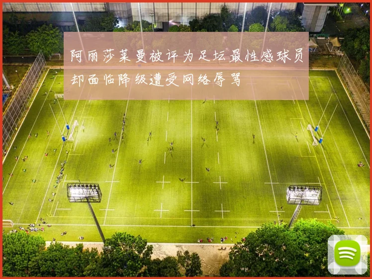 阿丽莎莱曼被评为足坛最性感球员却面临降级遭受网络辱骂